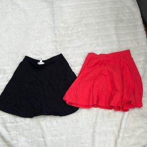 Forever 21 Flare Skirt Stretch Small